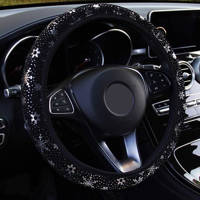 Housse De Volant élastique En Microfibre - Diamètre 37-38 Cm - Antidérapante Et Confortable