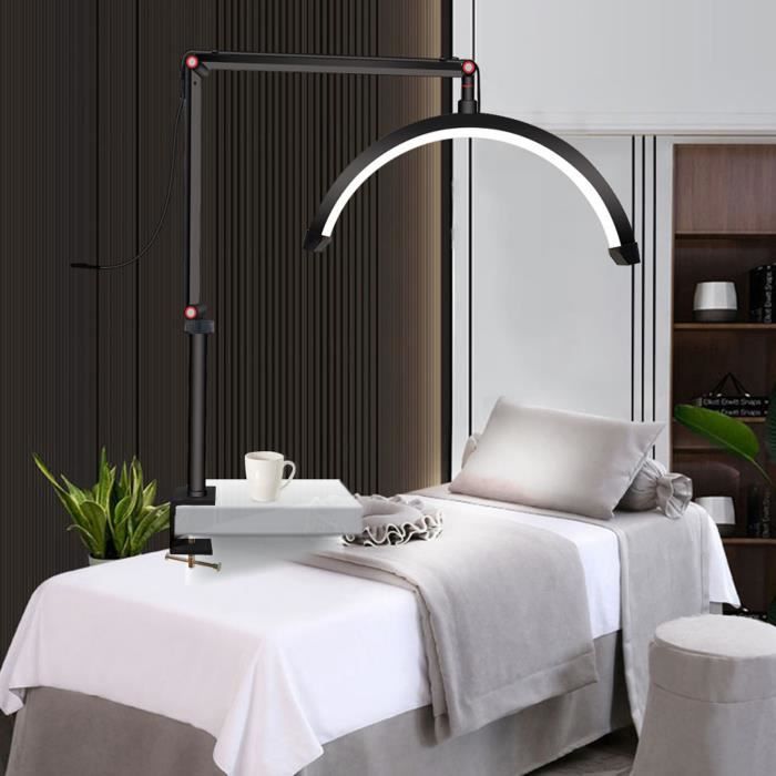 Lampe LED ZERODIS - Lumière de demi-lune 16in 20W Half Moon Light - Noir 3000k-6 LE647 - Protection des Yeux