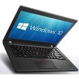 Lenovo 14" ThinkPad T460 Ultrabook - Intel Core i5-6300U- 16 Go de RAM- Disque SSD 256 Go- Webcam- WiFi- Bluetooth- USB 3.0- W[484]-1