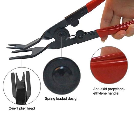 Kit De 350 Outils Démontage Auto - Levier Plastique, Extracteurs Et Clips Pour Garniture Intérieure