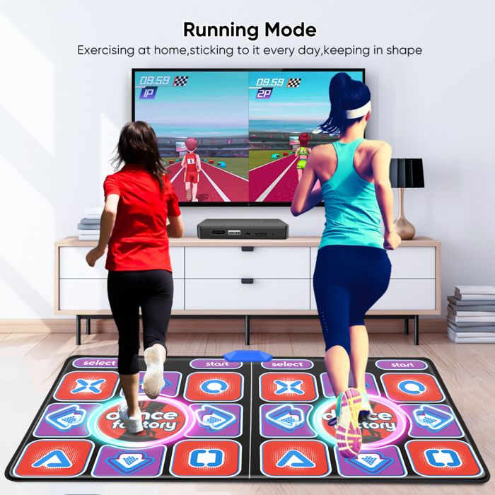 Tapis de danse musical Dancing Challenge pour enfants 3+ avec chiffres et 5 nive