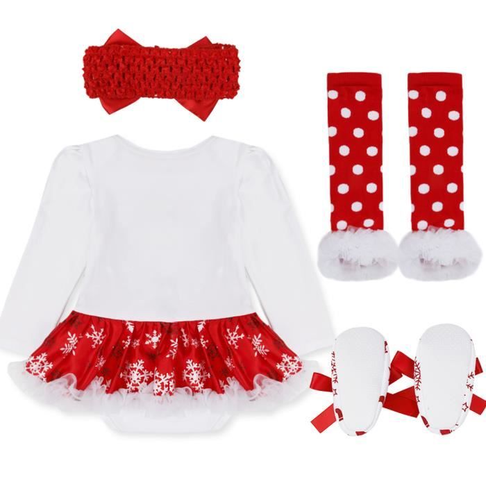 Ensemble v tement B b Filles Tops No l Costume danse manches