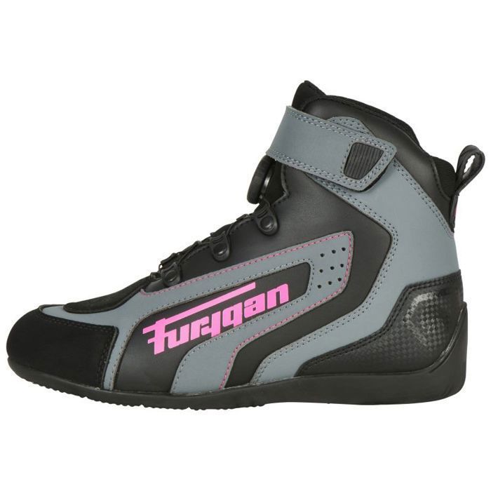 Botte moto femme rose discount