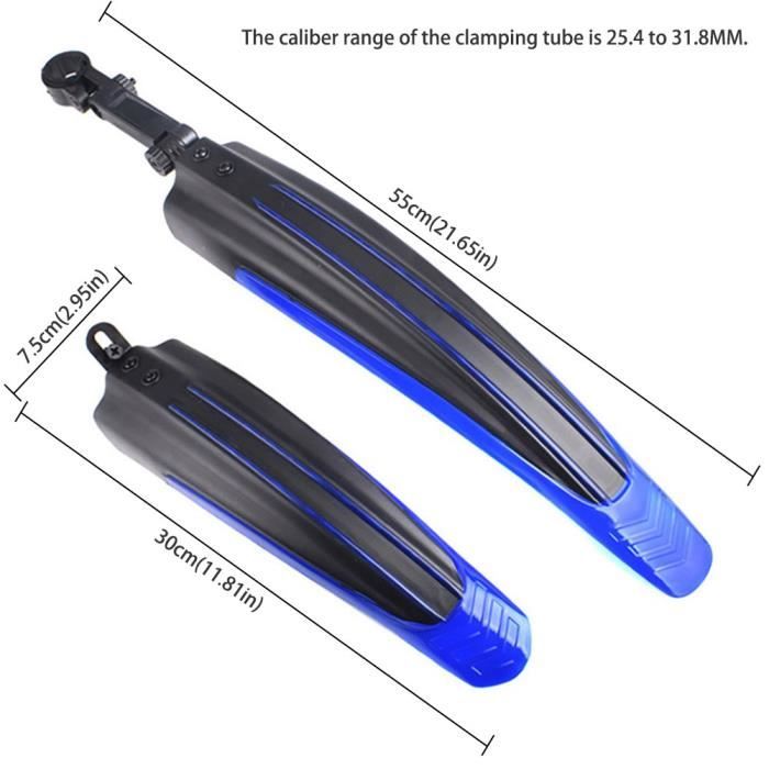 Garde-boue VTT QQMORA Universel 20-22-24-26 pouces