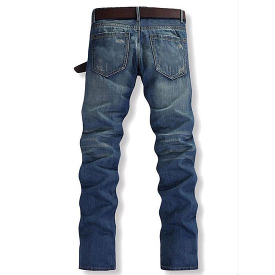 Jean troué homme best sale