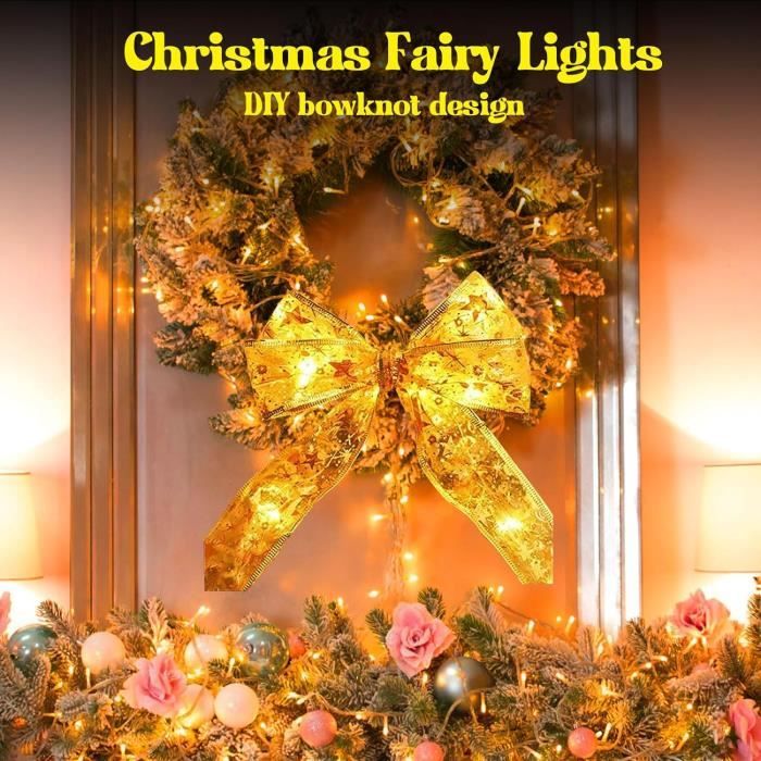 Ruban, 10 M 100 Led, Pour Sapin De Noël, Lumières Led De Noël En Ruban