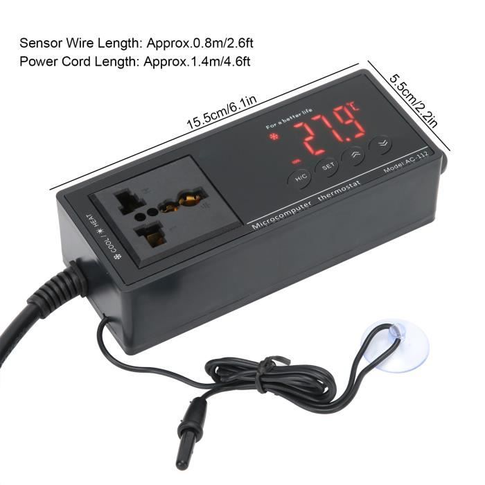 Prise De Thermostat 220 V-230 V, Régulateur De Température, Prise De