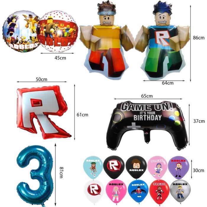 DÉCORATION D'ANNIVERSAIRE ROBLOX - Toys & Kids Maroc