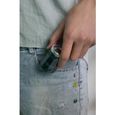 Rasoir électrique pour hommes - TORNADO KERATINER PREMIUM IRON - Rasoir rotatif rechargeable USB - Bleu-3