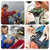 Condensateur SOURCING MAP CBB60 30uF 450V AC 50Hz/60Hz 92mmx45mm Cylindre M8 Goujon Pour