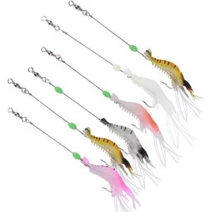 Leurre Crevette Silicone – Appât Souple Pour Pêche Bass Et Carpe