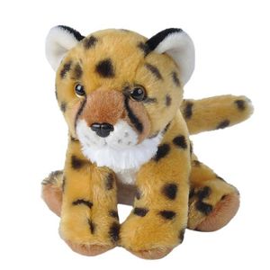 Peluche Guépard Teddy Hermann - Animal Sauvage 26 Cm, Brun Et Noir, Neuve