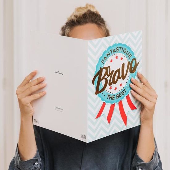 Grande Carte Anniversaire De Notre Part A Tous Draeger Paris Cdiscount Beaux Arts Et Loisirs Creatifs