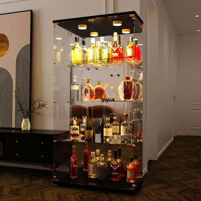 vitrines, vitrine couleur noir, vitrines pour collectionneurs, vitrine