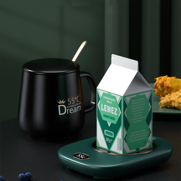 Chauffe-tasse électrique café avec tapis de température pour maison, bureau