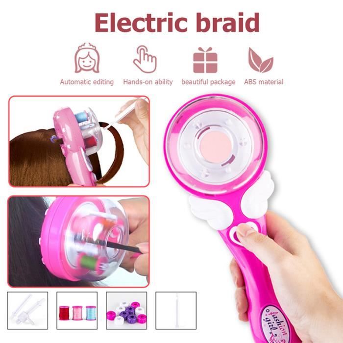 CYC Machine Automatique de Tressage Coiffure Bricolage Pratique Tresse Outil de Tressage pour Coiffure de Fille