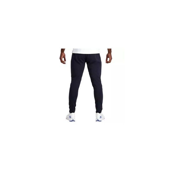 T-shirt manches courtes. Le Coq Sportif noir + orange | La Redoute
