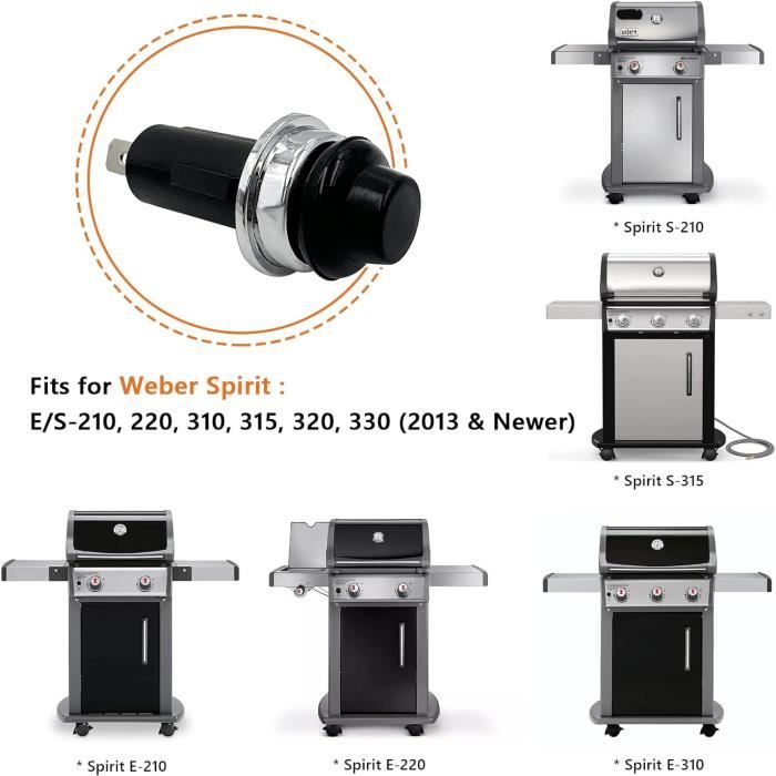 Bouton poussoir de rechange pour er Igniter, convient pour les