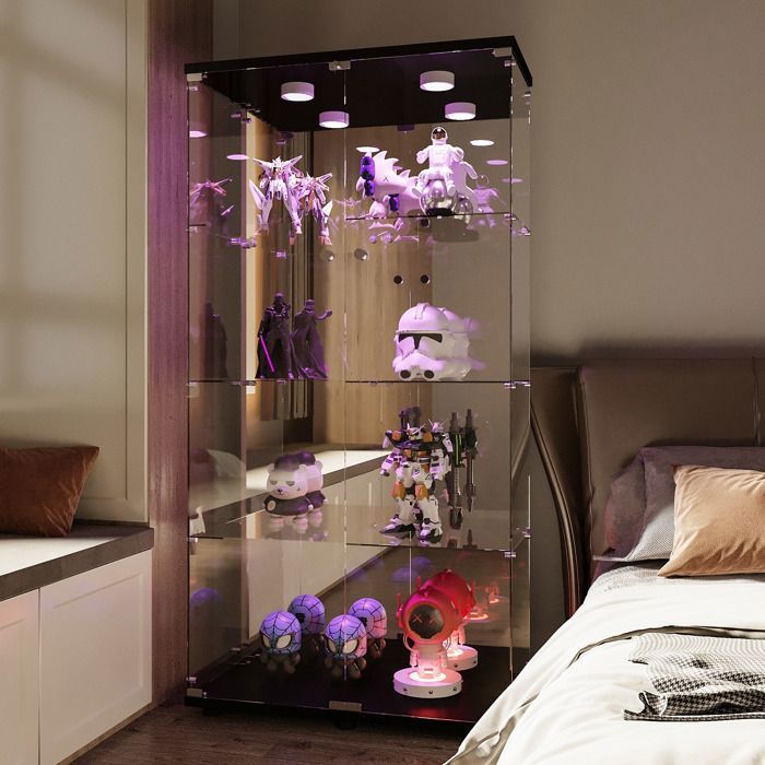 Vitrine De Collection En Verre - Pour Modélisme, Magazines, Objets - EAN 8007853111008