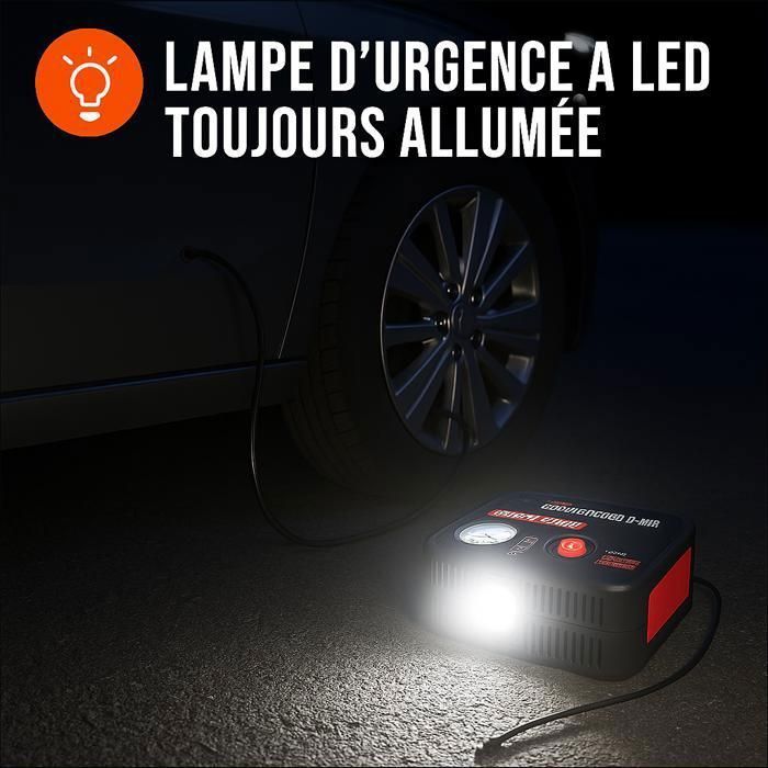 Pompe électrique 150 Psi 4 En 1 – Gonflage Rapide SUP, Voiture, Vélo, Ballon, 7800 MAh Type-C