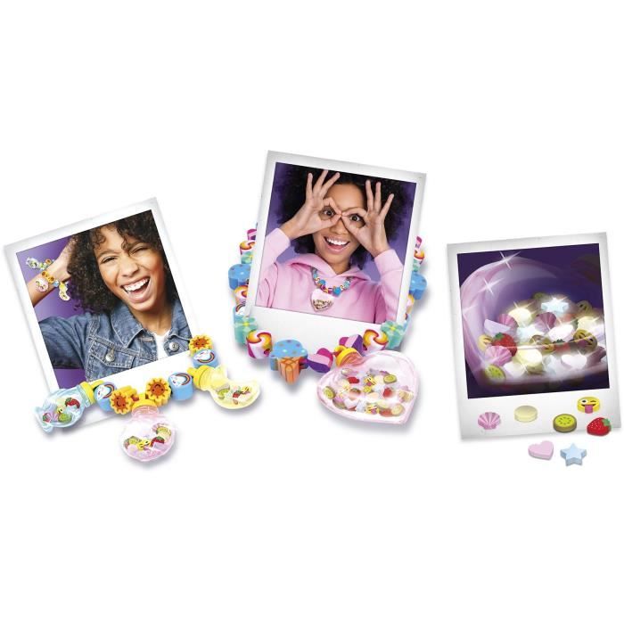 Lansay - CUTIE STIX - Set Disney Princess - Kit Création Bracelets - Crée des Perles avec des Bâtonnets Souples - Découpez et Personnalisez Vos Bijoux - Loisir créatif - Pour Enfants