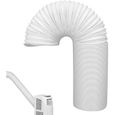Climatiseur Mobile Tuyau Tuyau évacuation air Flexible Tuyau échappement Flexible pour Un : 150mm*1,5m TUYAU
