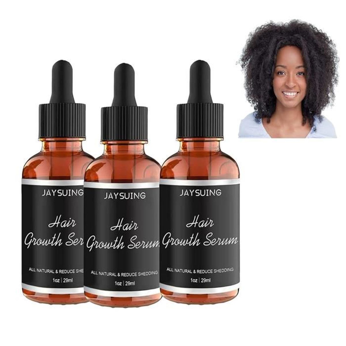 Hair Growth Serum for Black Women, Beauty Hair Serum, Hair Growth Serum
