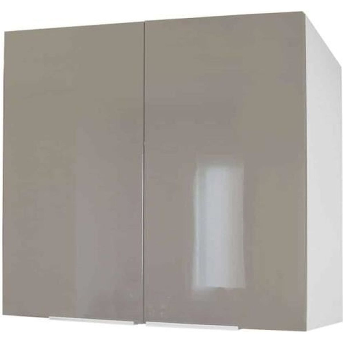 Meuble de cuisine haut 12 portes - 12cm - Taupe - Élément séparé Meuble de cuisine haut 12 portes - 12cm - Taupe - Élément séparé