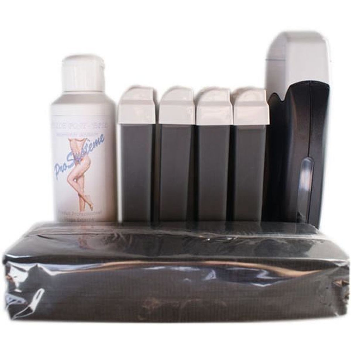 Kit D'Épilation Solo Complet Pour Homme Black & White À La Cire Jetable