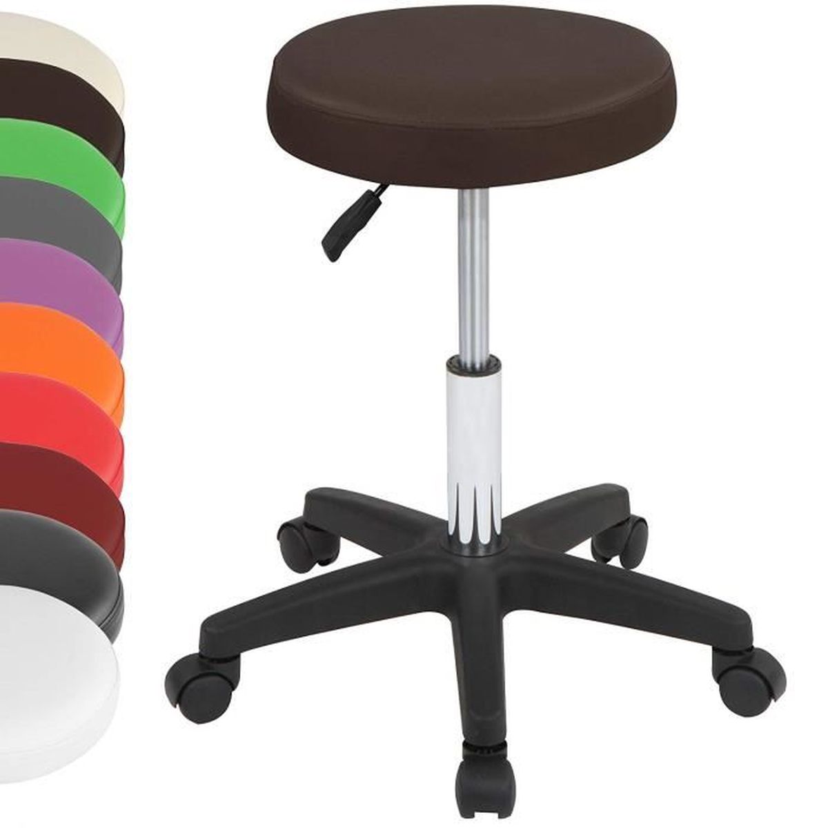 Tabouret à roulettes