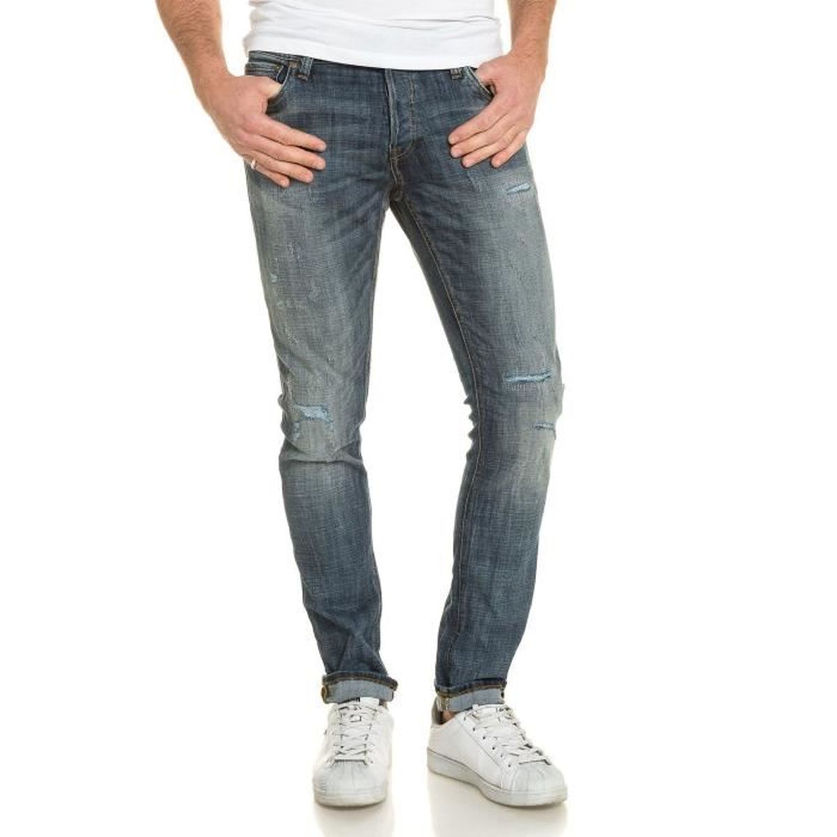 Jack \u0026 Jones | jjiGlenn jjOriginal bleu Homme Jean slim 439078