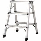 GT MARKET - Escabeau pliable 3 marches en aluminium