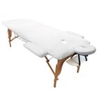 Kit complet de housses polaires pour table de massage - Sherpa - Blanc - Vivezen