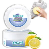 Multi-Functional Cleaning and Stain Removal Cream, White Shoe Cleaning Cream with Sponge, Multipurpose Cleaning Cream,1pc