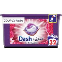 DASH Allin1 Pods Coup de Foudre Lessive en capsules - 32 lavages