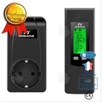 INN® Prise de commutateur de contrôle de température sans fil RF Prise intelligente de thermostat domestique Prise de commutateur