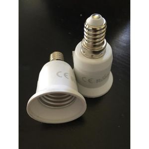 Generic *//Lot de Douille d'ampoule E14 à E27, support de lampe