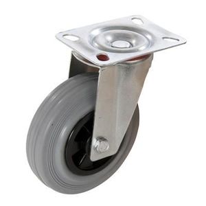 / plaque sup/érieure pour Heavy Duty Roulettes Roues par Bulldog Roulettes/ 100/ mm en nylon Roulettes pivotantes avec freins/ / Max 560/ kg par lot