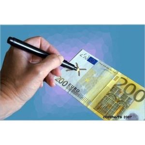 Stock Bureau - RESKAL Stylo détecteur de faux billets pour billets euros