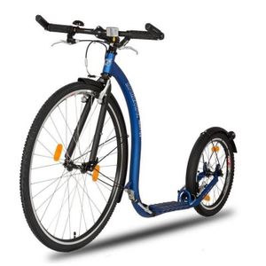 TROTTINETTE ADULTE Trottinette Footbike KICKBIKE SPORT G4 BLUE Bleu - Adulte - Mixte