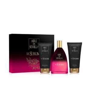 COFFRET CADEAU PARFUM Set de Parfum Femme Aire Sevilla Le Sublime 3 Pièces