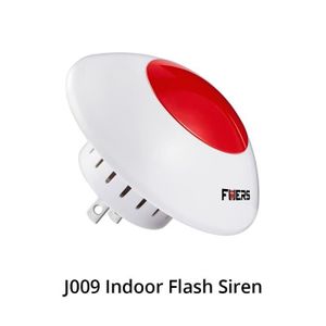 KIT ALARME Sirène flash j009 - Système D'alarme De Sécurité Pour Maison Connectée Tuya Alexa, Wi-fi, Gsm, 4g, Applicatio