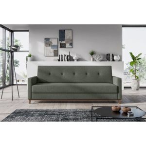 canape droit vert soldes cdiscount maison