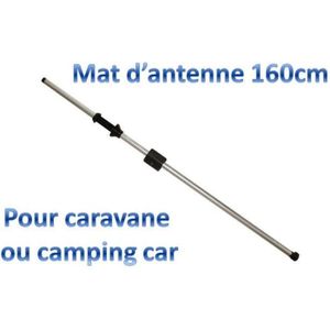 89846 Mât d'antenne acier Diamètre: 42 mm Longueur: 2000 mm - Conrad  Electronic France