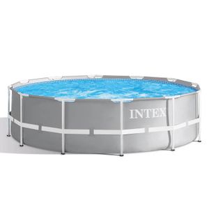 intex kit piscine prism frame ronde tubulaire o 4 27 x l 1 07m cdiscount jardin