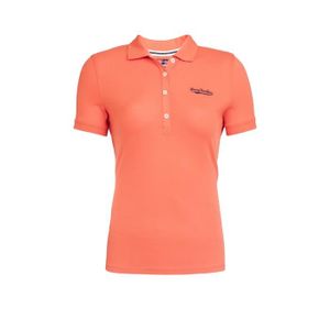 Polo femme Orange Cdiscount
