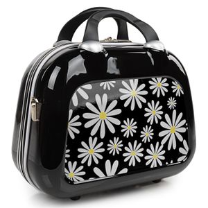 TROUSSE DE TOILETTE  Vanity Case Rigide 133635  Daisies Noires