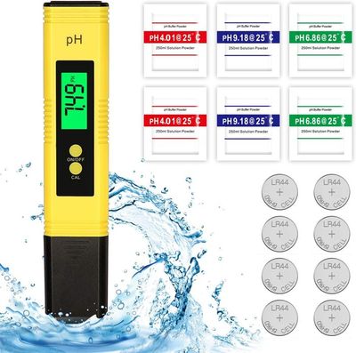 Testeur D'Eau De Piscine 5 En 1 - PH Mètre Numérique Haute Précision Avec Écran LCD