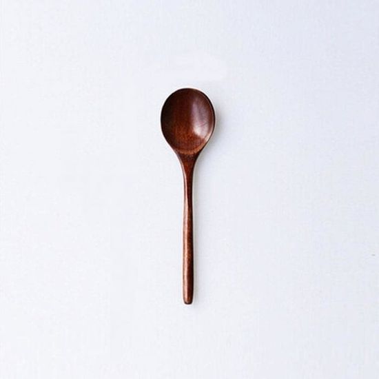 Cuillère à Riz En Bois Naturel - Ustensile De Cuisine Antiadhésif Et Robuste