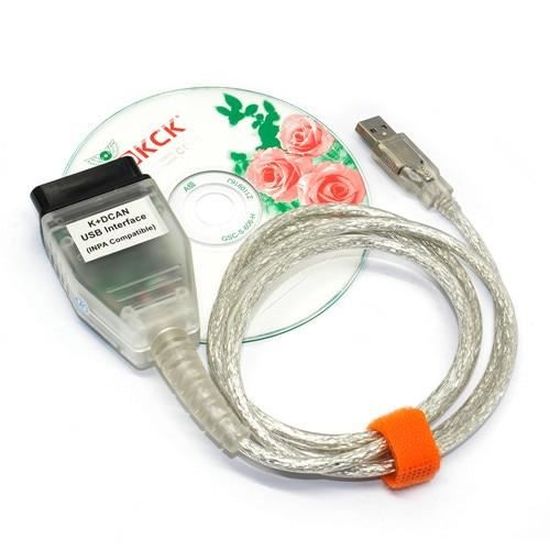 INPA K with CAN K peut INPA avec puce FT232RL avec interrupteur pour BMW INPA K DCAN câble d'interface USB av INPA Cable